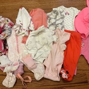 3mo baby girl summer clothing bundle